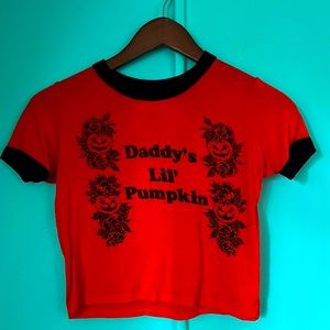 Vera’s Eyecandy pumpkin top